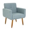 Conjunto Dallas 2 Poltronas + Puff Celeste 495 Conjunto Dallas 2 Poltronas + Puff Celeste 495