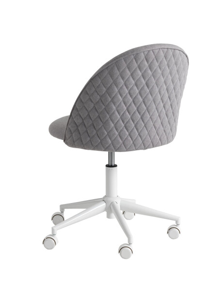 Silla escritorio KOKKEDAL tela gris/blanco Silla escritorio KOKKEDAL tela gris/blanco