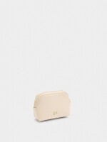 Monedero Liso beige