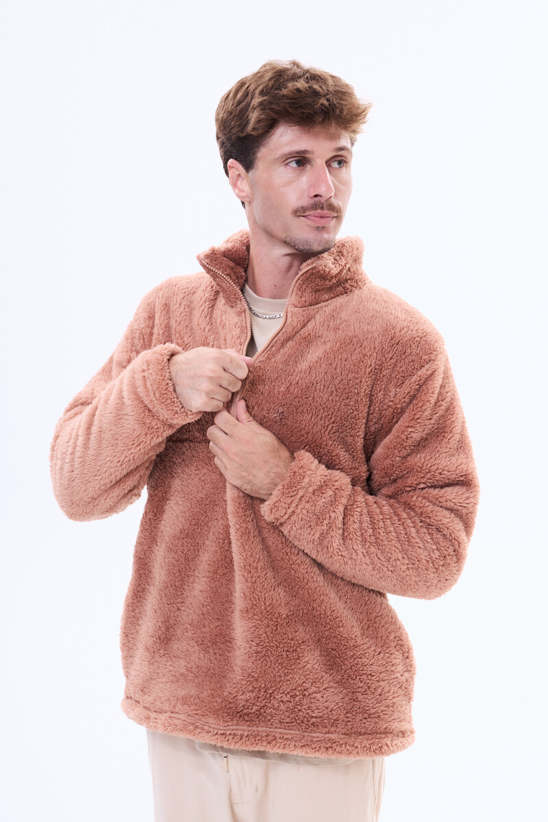 Buzo de Sherpa Elda Beige