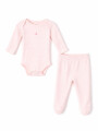 CONJUNTO BODY Y PELELE ROSADO