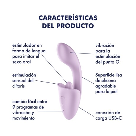 Satisfyer Tongue Expert Vibrador Estimulador Satisfyer Tongue Expert Vibrador Estimulador