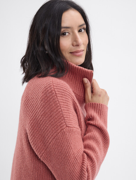 Buzo Aurora ladrillo