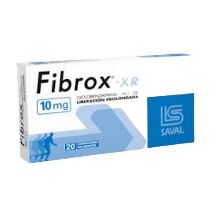 FIBROX - XR 10 MG. CJ X 20 COMP. REC. única