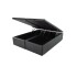 Box Baúl Eco Cuero Negro Extra King 97 x 203 x 45 (x2)