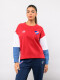 Buzo Cozy Nacional Mujer Rojo