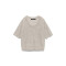 VMLEILANI STITCH 2/4 U-NECK PULLOVER Pumice Stone