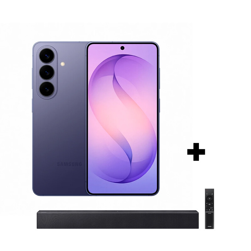 Samsung Galaxy S26 Plus 5G 256 GB Violet + Barra de Sonido Samsung HW-B400F 2.0ch ¡De Regalo!