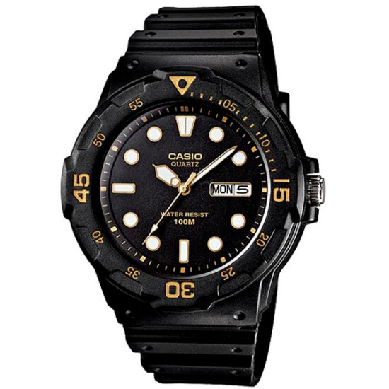 Reloj Casio Resina Clasico Negro 0