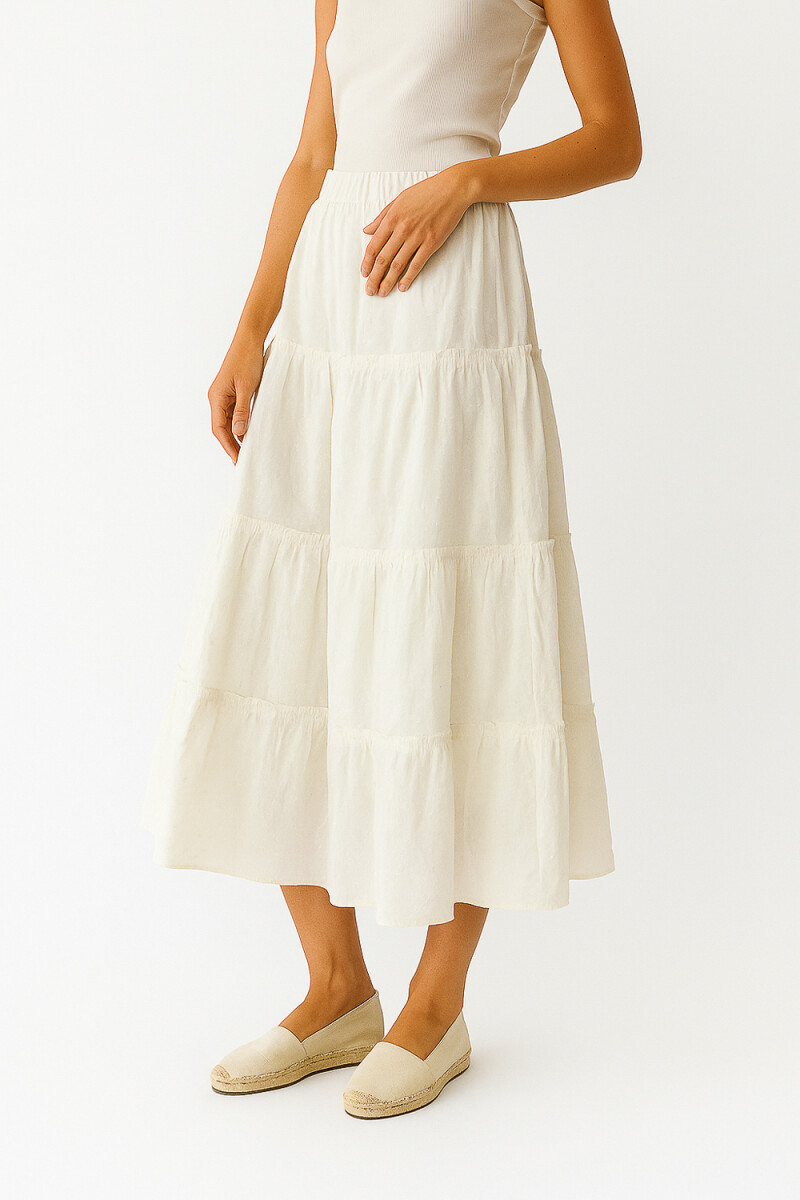 Falda Lonia - Blanco 