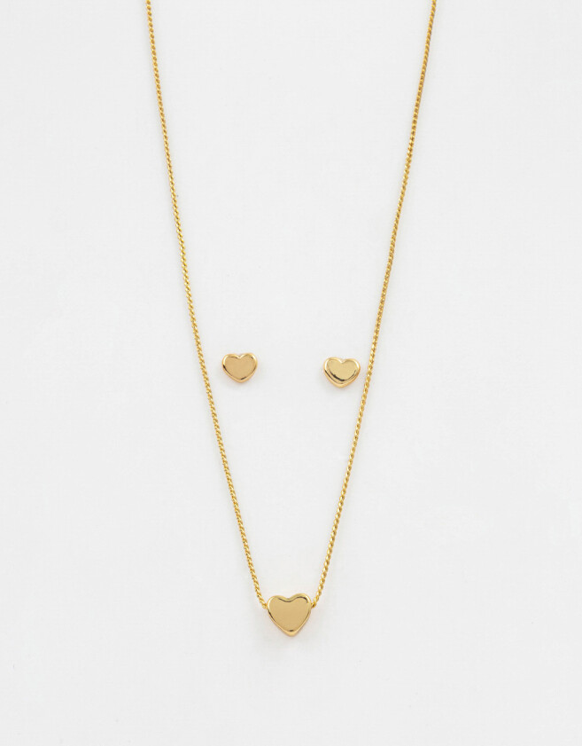 Bijouterie Set Bañada en Oro Set De Bijou Bañado En Oro - Dorado