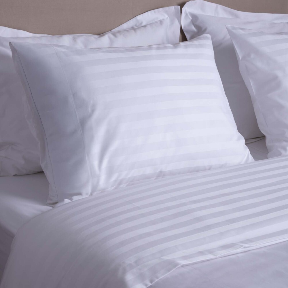 JGO SÁBANAS SUPER KING ALGODON BLANCO HOTELERAS 500 HILOS