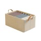 Organizador Plegable Con Estructura Metálica Almacenar Color Beige Organizador Plegable Con Estructura Metálica Almacenar Color Beige