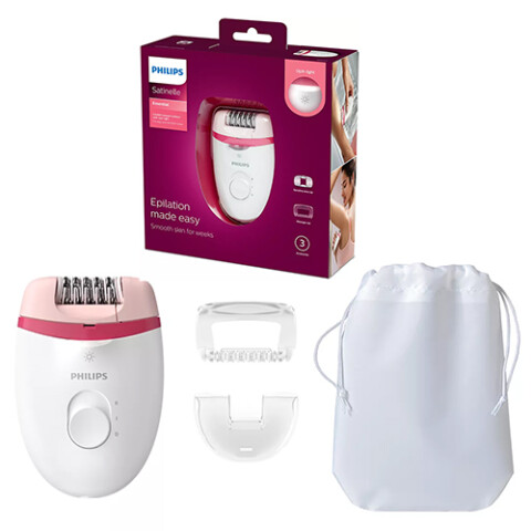 DEPILADORA PHILIPS BRE 255 Cabezal Rosa Sin color