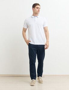 520751 REMERA HARRINGTON LABEL Blanco