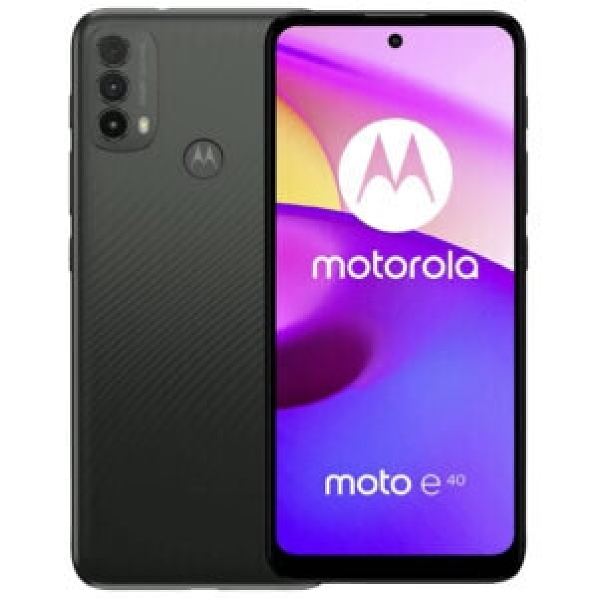 Celular Motorola E 40 4/64GB - NEGRO 