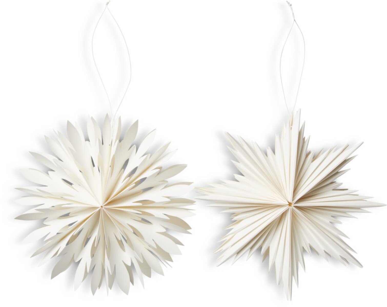 Estrella navideña SKRYMSLI Ø30xAl8cm blanco papel surtido 