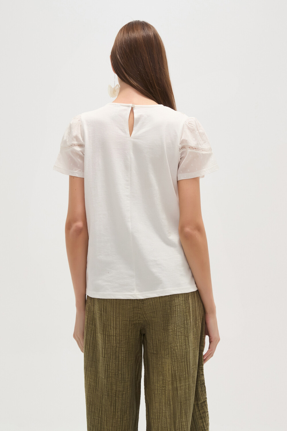 Remera Arboletes Marfil / Off White