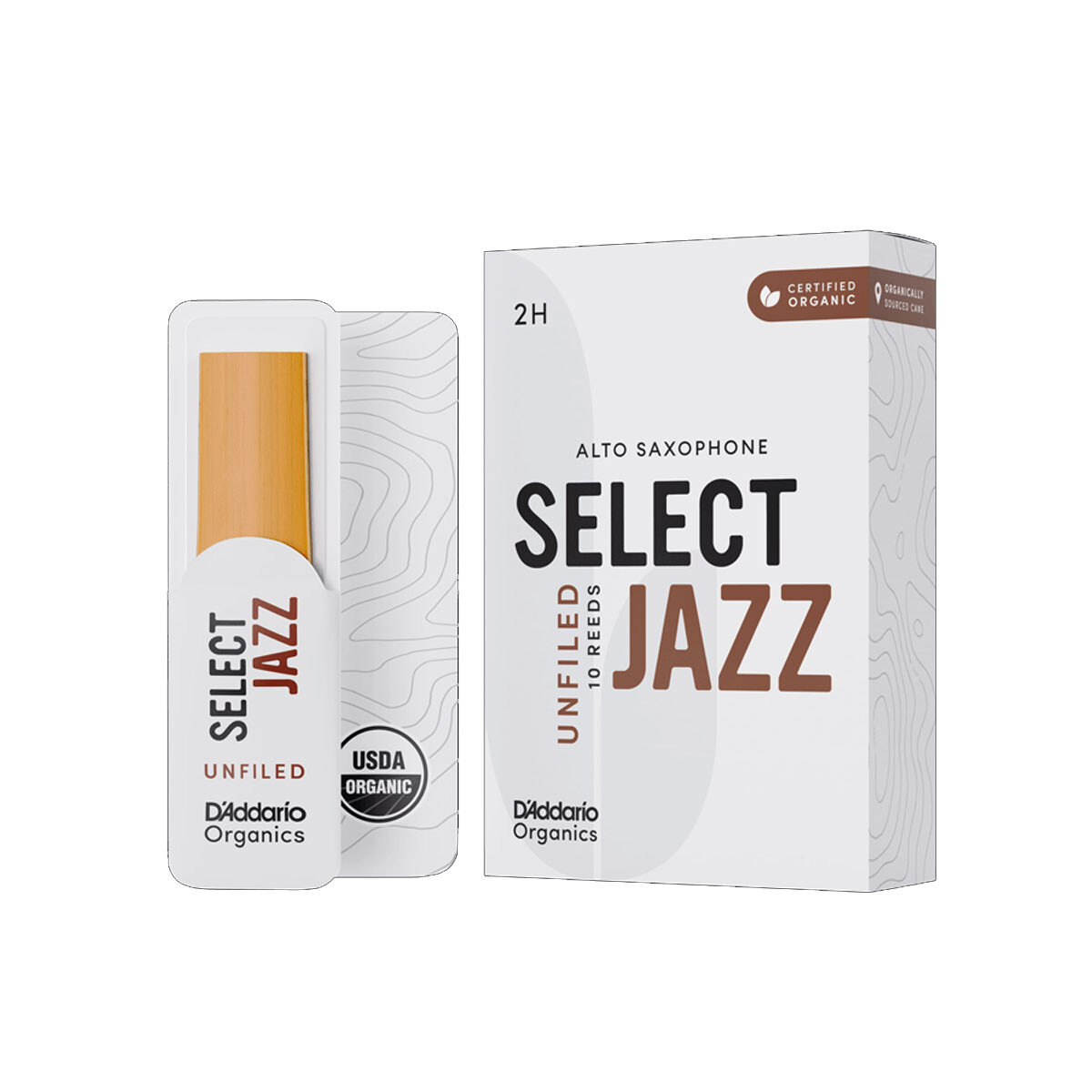 CAÑA SAXO ALTO DADDARIO ORGANIC SELECT JAZZ 2H UNFILED 