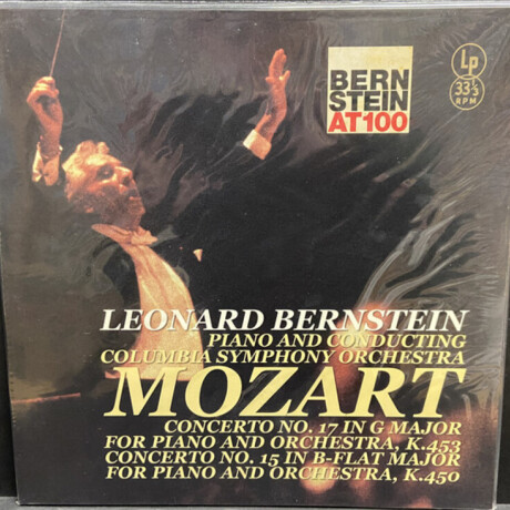 (c) Leonard Bernstein - Mozart – Piano Con.15 &17 - Vinilo (c) Leonard Bernstein - Mozart – Piano Con.15 &17 - Vinilo