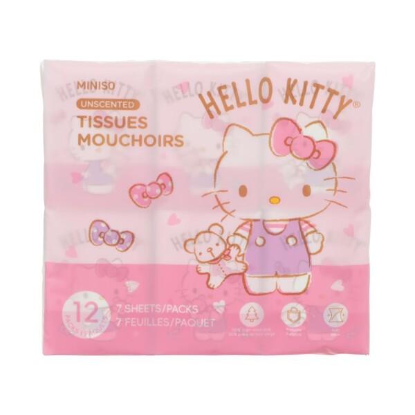 Tissue Hello kitty 12 pcs Tissue Hello kitty 12 pcs