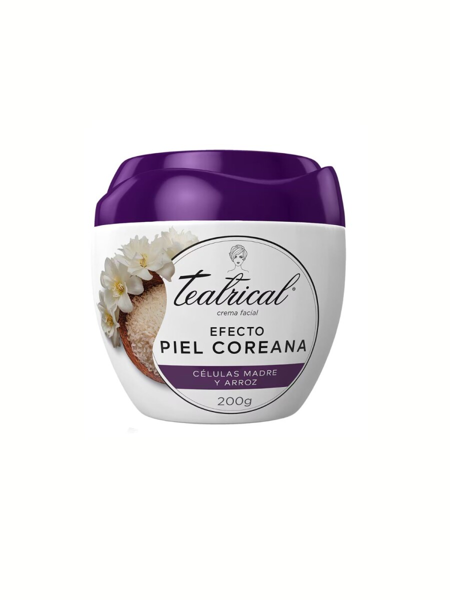 Teatrical Crema Facial Coreana - 200g 