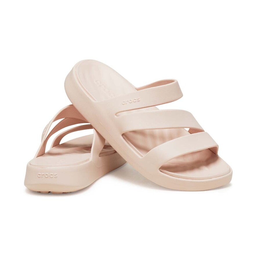 Sandalias Crocs Getaway Strappy - Mujer Quartz