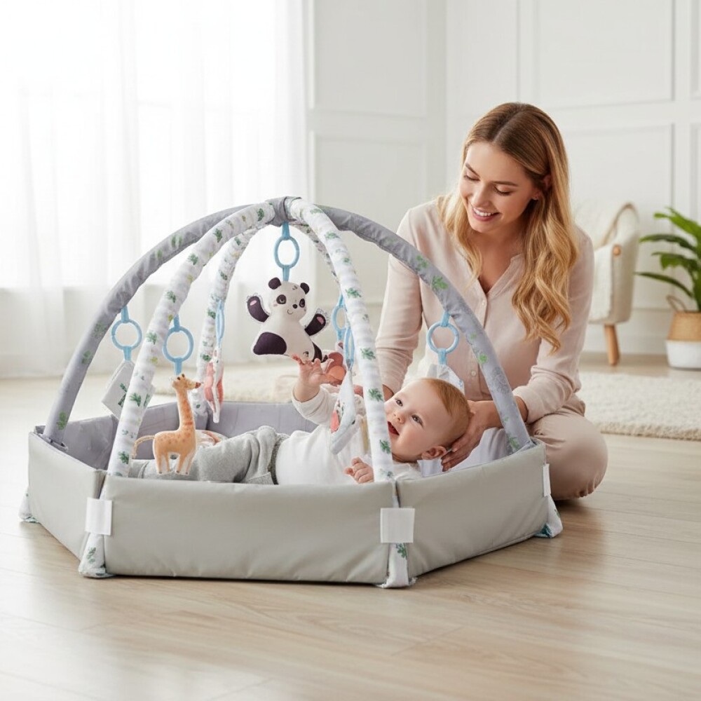 Gimnasio hexagonal con laterales Safari Gimnasio hexagonal con laterales Safari