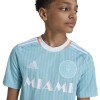 Camiseta Adidas Inter Miami Messi de Niños - JE6077 Celeste