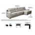 SILLON CHAISE LOUNGE LINO EROS IZQUIERDA SILLON CHAISE LOUNGE LINO EROS IZQUIERDA