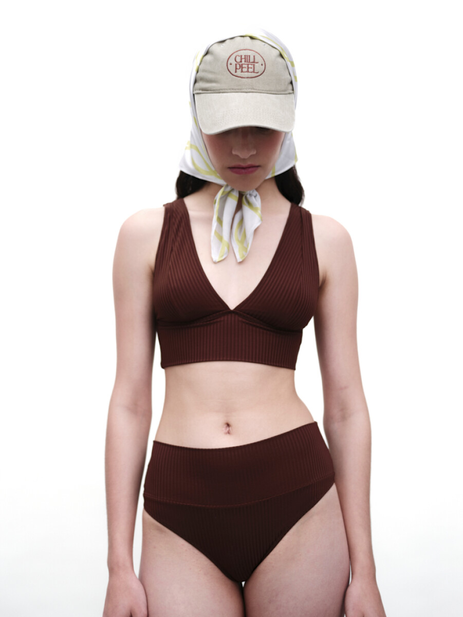 Top Liberdade [SS43] - Marrón 