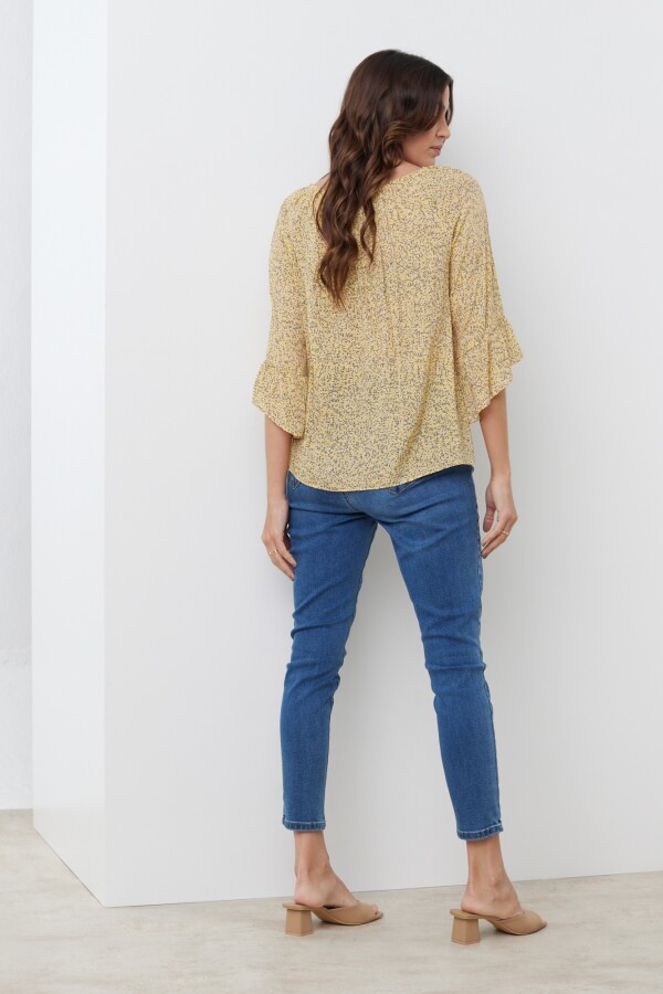 Blusa Printed AMARILLO/MULTI