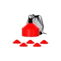 KIT 20 CONOS TORTUGA CON SOPORTE Y BOLSA NARANJA