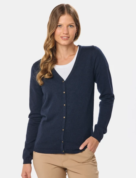CARDIGAN CLÁSICO Marino