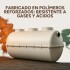 Tanque Fosa Pozo Cámara Séptica Impermeable 2500L 2.50x1 Mts Color Blanco