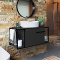 MUEBLE DE BAÑO INDUSTRIAL COLOR GRAFITE Mueble De Baño Industrial Color Grafite