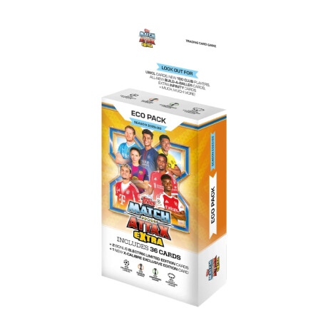 Topps Match AttaX Extra - Eco Pack 2025/26 - 36 tarjetas Topps Match AttaX Extra - Eco Pack 2025/26 - 36 tarjetas