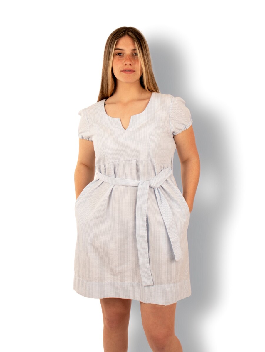 Vestido Sol Serrano - Celeste 