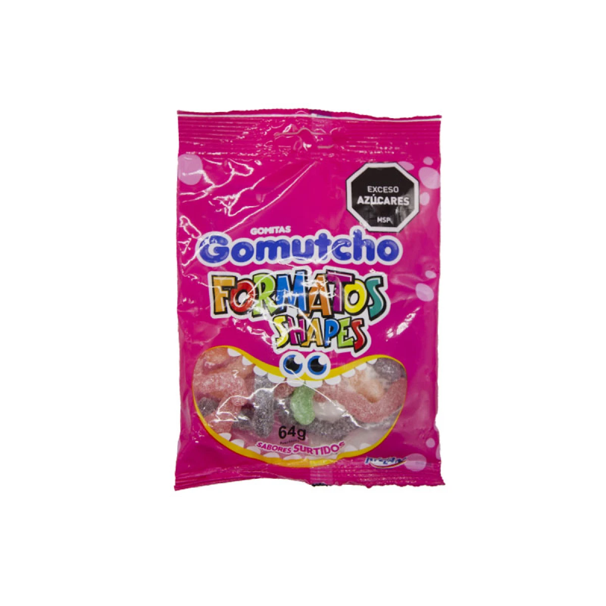Gomita GOMUTCHO 64Grs (Unidad) - Gusano Ácido 