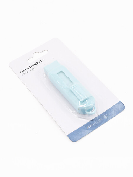 GOMA TRINCHETA VERDE AQUA