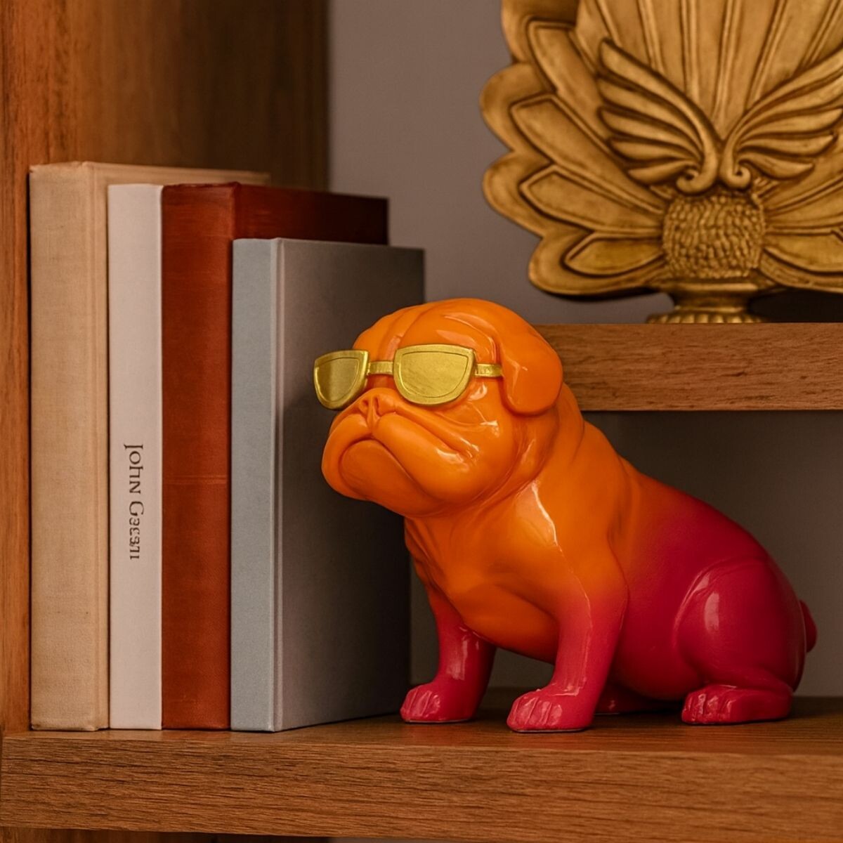 DECORACION FASHION DOG Naranja Small 