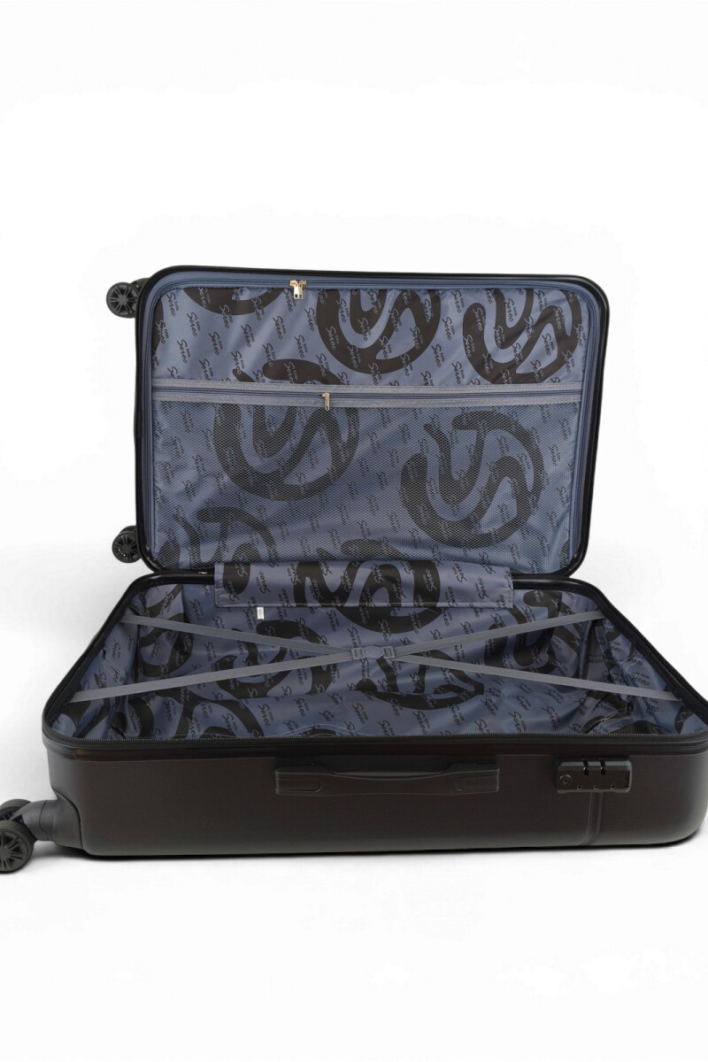Valija grande ABS (fibra) de 28" Negro