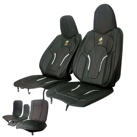 CUBRE ASIENTO - JUEGO DE CUBRE ASIENTOS CUERO PREMIUM - CUBRE ASIENTO - JUEGO DE CUBRE ASIENTOS CUERO PREMIUM -