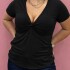 Remera Caren1 Negro