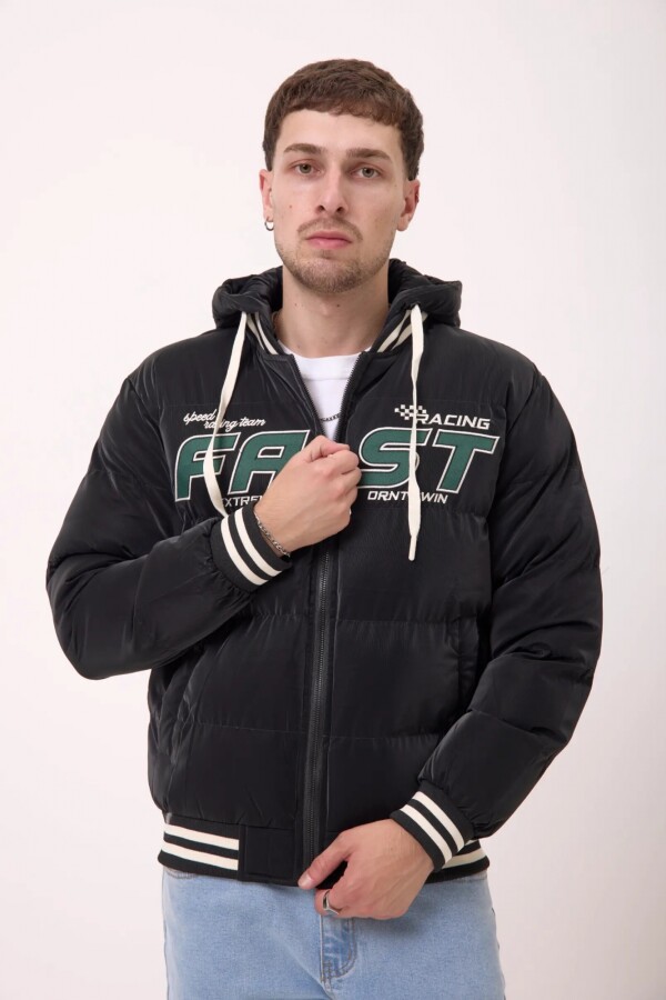 Campera Fast X Negro