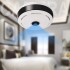 Camara Wifi Seguridad 360° 2Mp Vision De Pez Microfono Smart Variante Color Blanco
