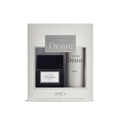 Désiré L´Homme estuche edt 50 ml + deo Grey