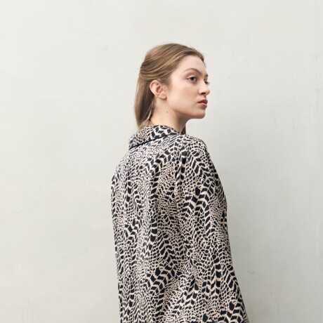 CAMISA GINGER PRINTED Animal Print