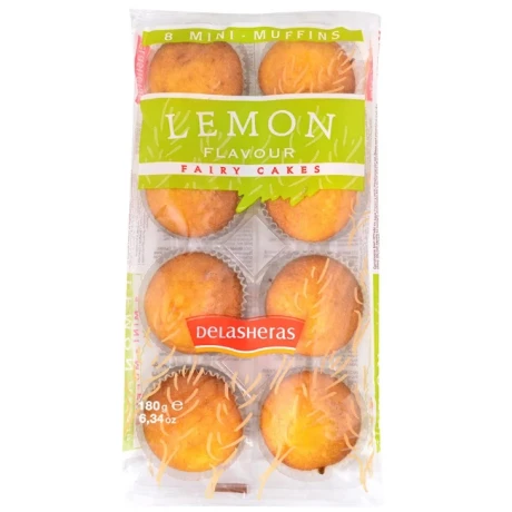 MAGDALENAS DE LAS HERAS LIMON 8U 180G MAGDALENAS DE LAS HERAS LIMON 8U 180G