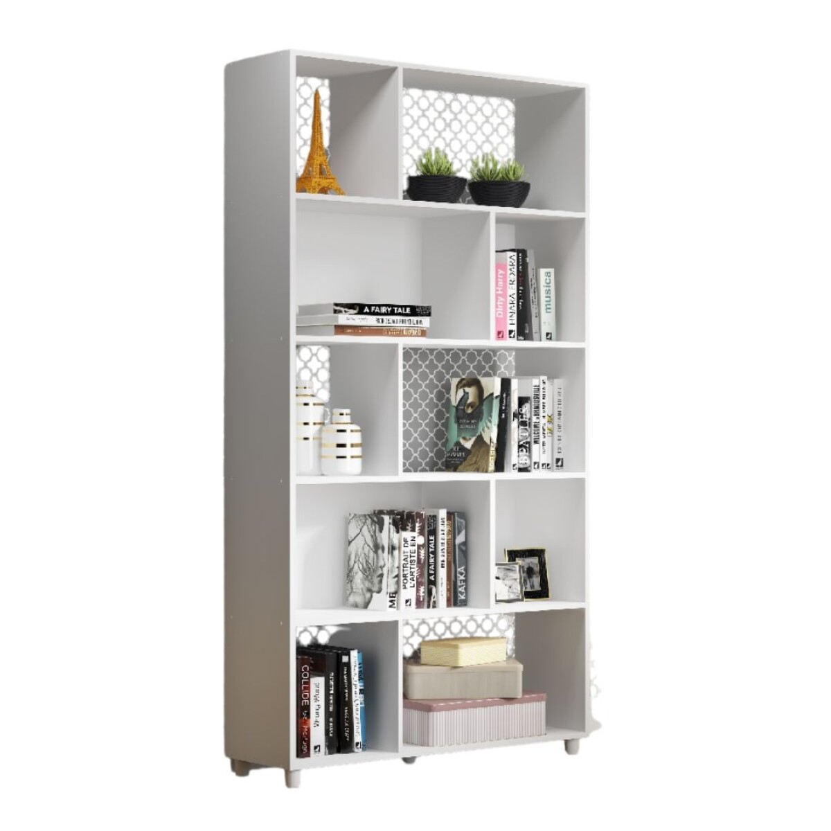 Biblioteca Book Blanco 